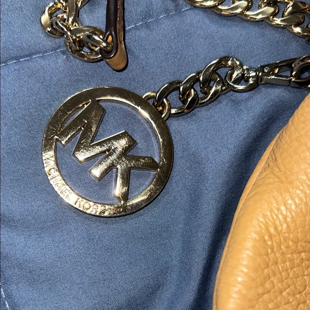 Michael Kors Mustard Leather Crossbody Bag